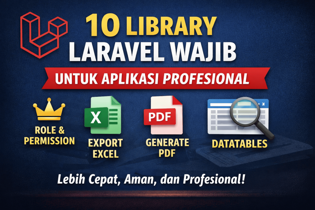 10 Library Laravel yang Wajib Digunakan untuk Membangun Aplikasi Profesional