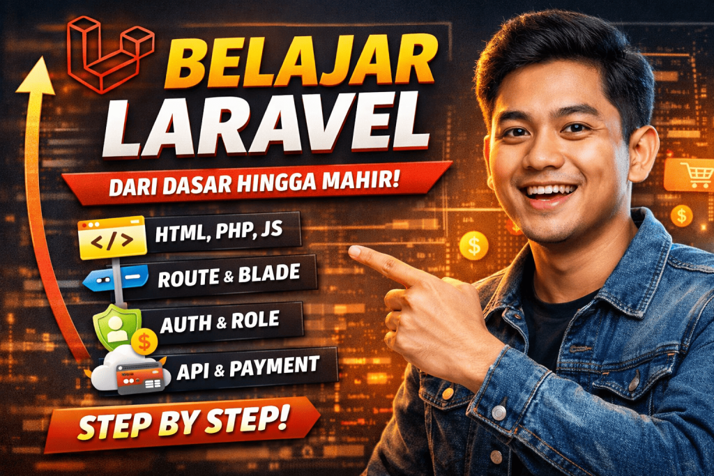 Tahapan Belajar Laravel dari Nol sampai Mahir (Panduan Lengkap & Terstruktur)