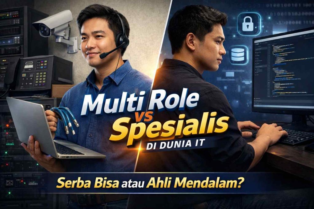 Multi Role vs Spesialis di Dunia Kerja IT: Pilih Jadi Serba Bisa atau Ahli Mendalam?